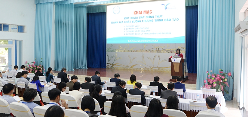 Khai mạc khảo sát chính thức đánh giá ngoài 04 CTĐT